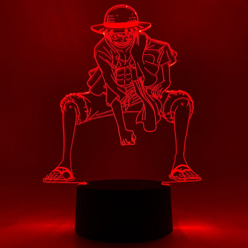 One Piece Monkey D. Luffy LED Otaku Lamp