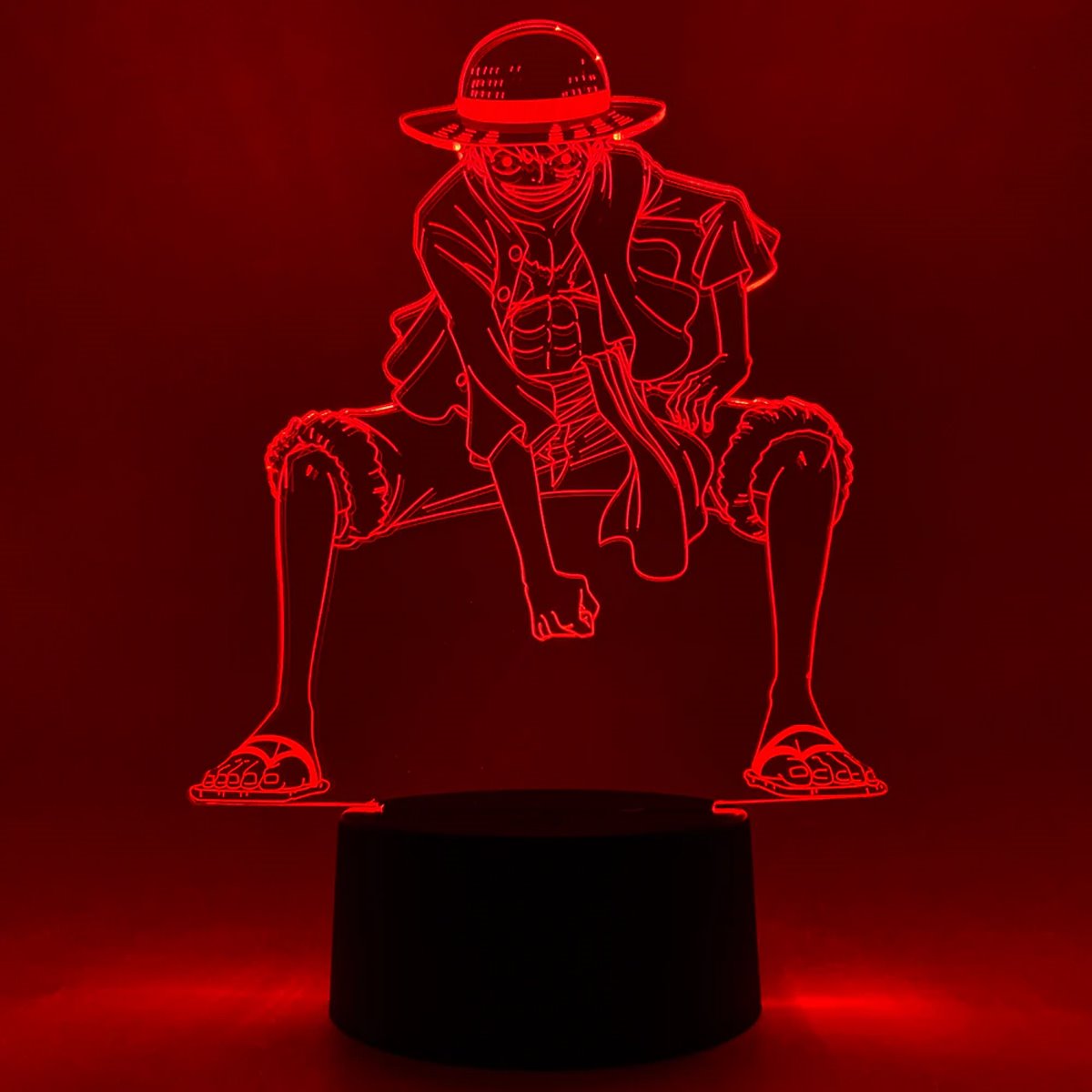 One Piece Monkey D. Luffy LED Otaku Lamp