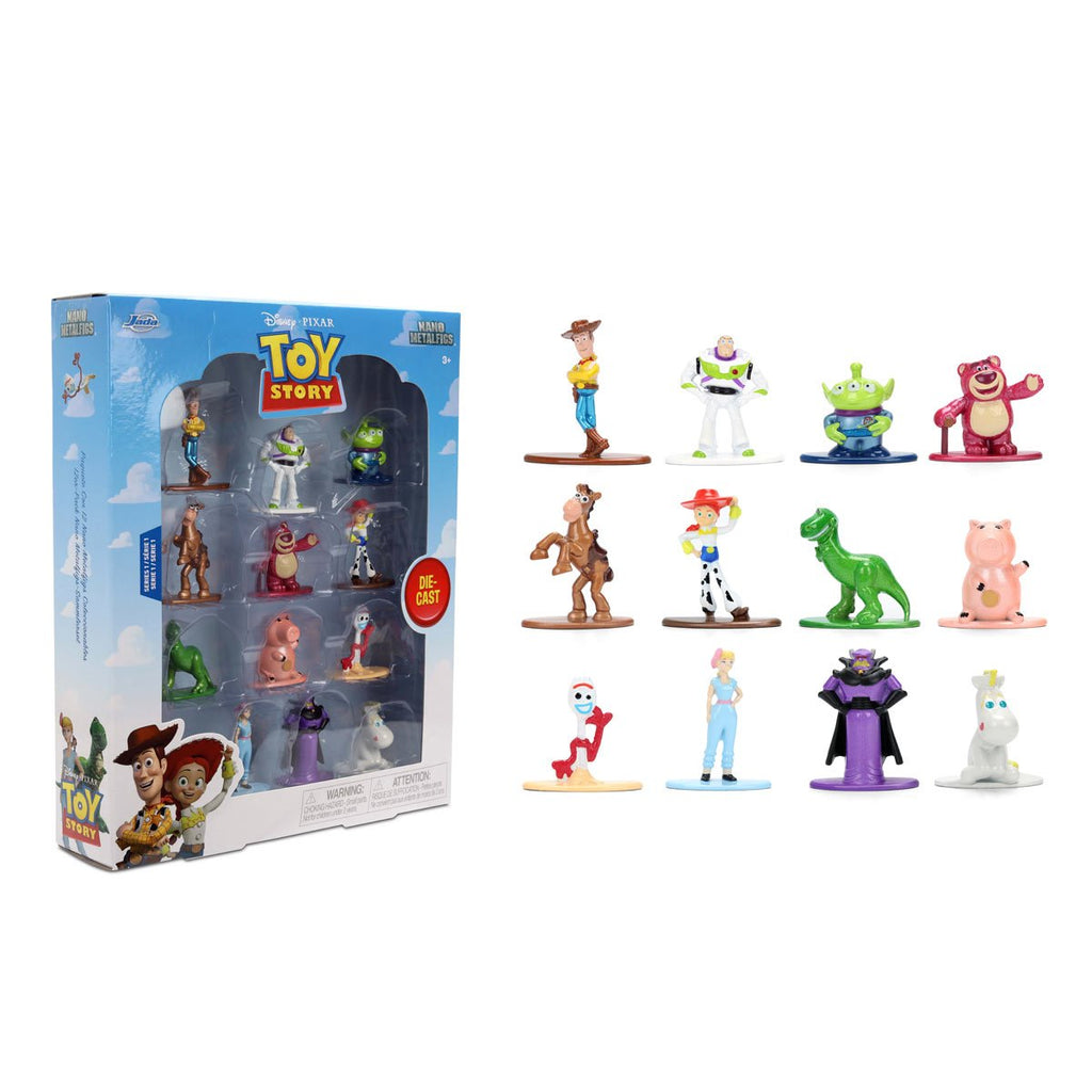 Toy Story Wave 1 Nano MetalFigs Die-Cast Metal Mini-Figure 12-Pack