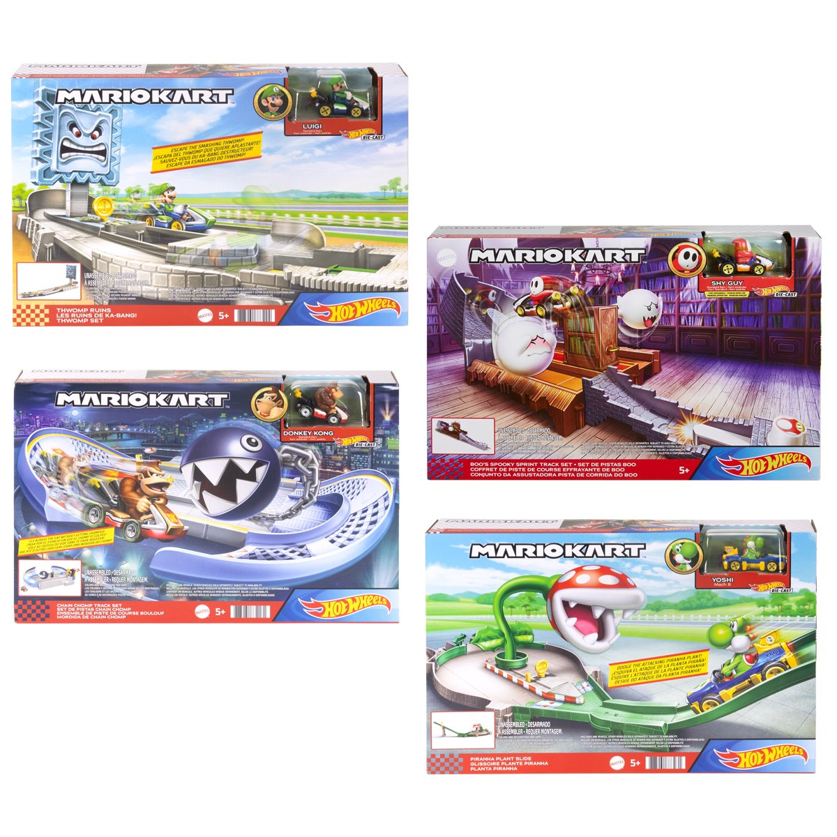 Hot Wheels Mario Kart Nemesis Track 2026 Set Case of 4