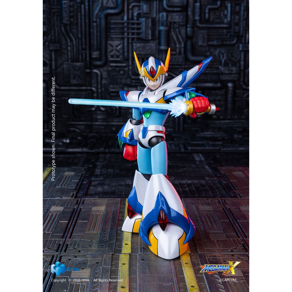 Mega Man X Falcon Armor Version Exquisite Basic Series None Scale 6-Inch Action Figure