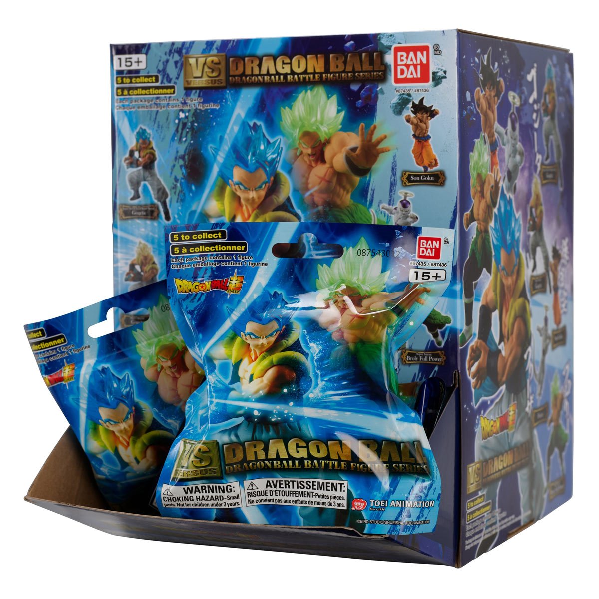Dragon Ball Super Gashapon Posed Blind Mini-Figure Random 4-Pack