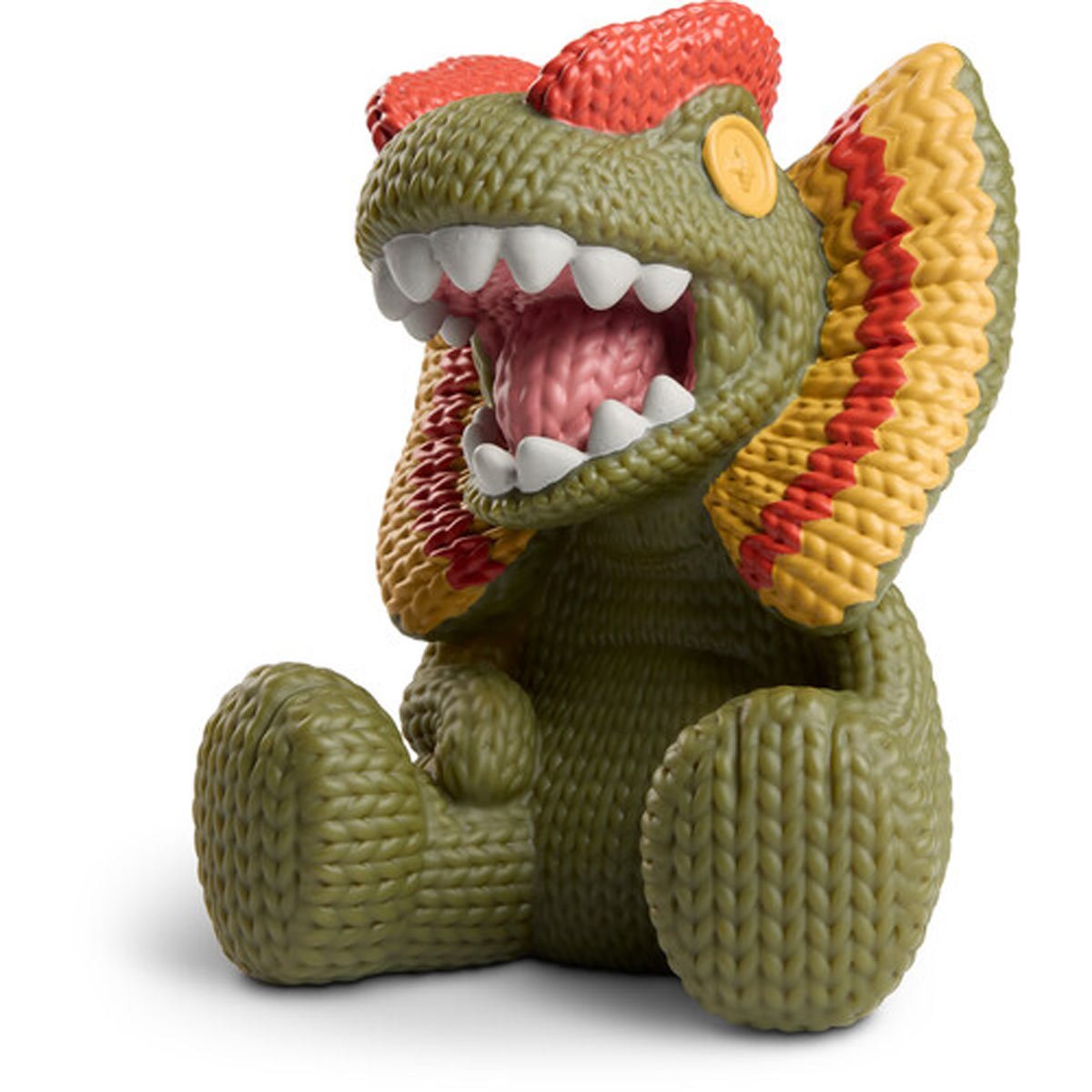 Jurassic Park Dilophosaurus #127 Handmade By Robots Vinyl Figure