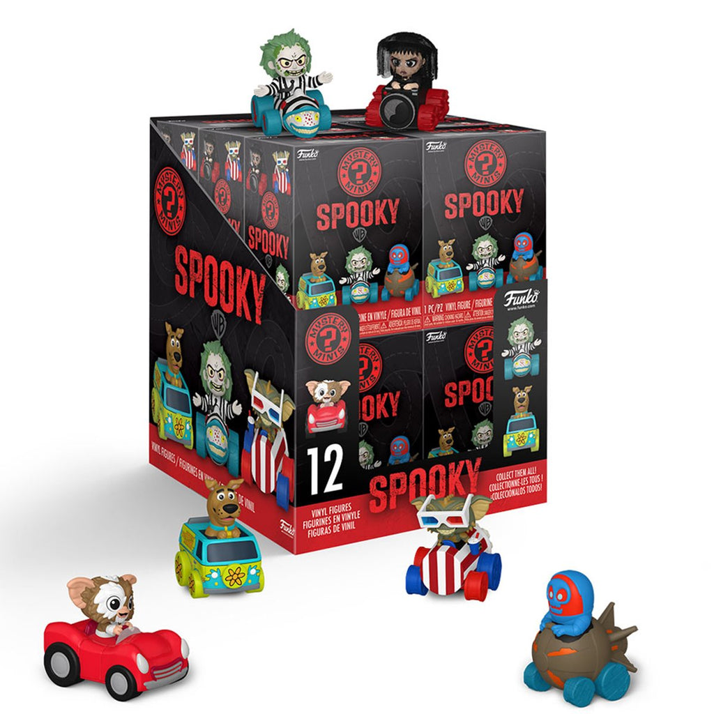 Spooky Rides Mystery Minis Mini-Figure Display Case of 12
