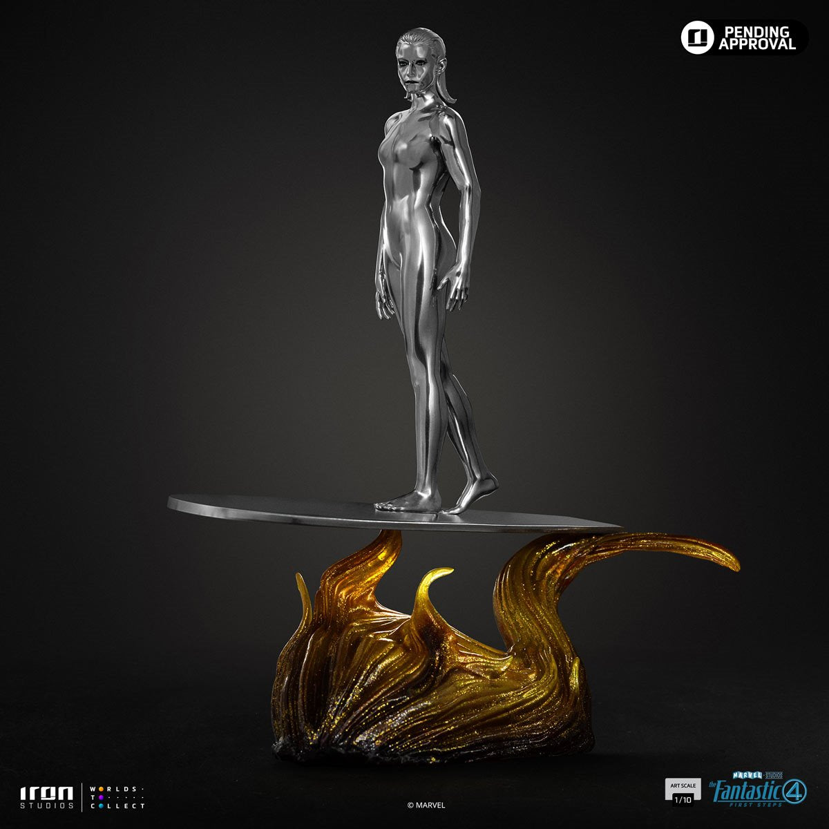 The Fantastic Four: First Steps Silver Surfer 1:10 Art Scale Limited Edition Statue