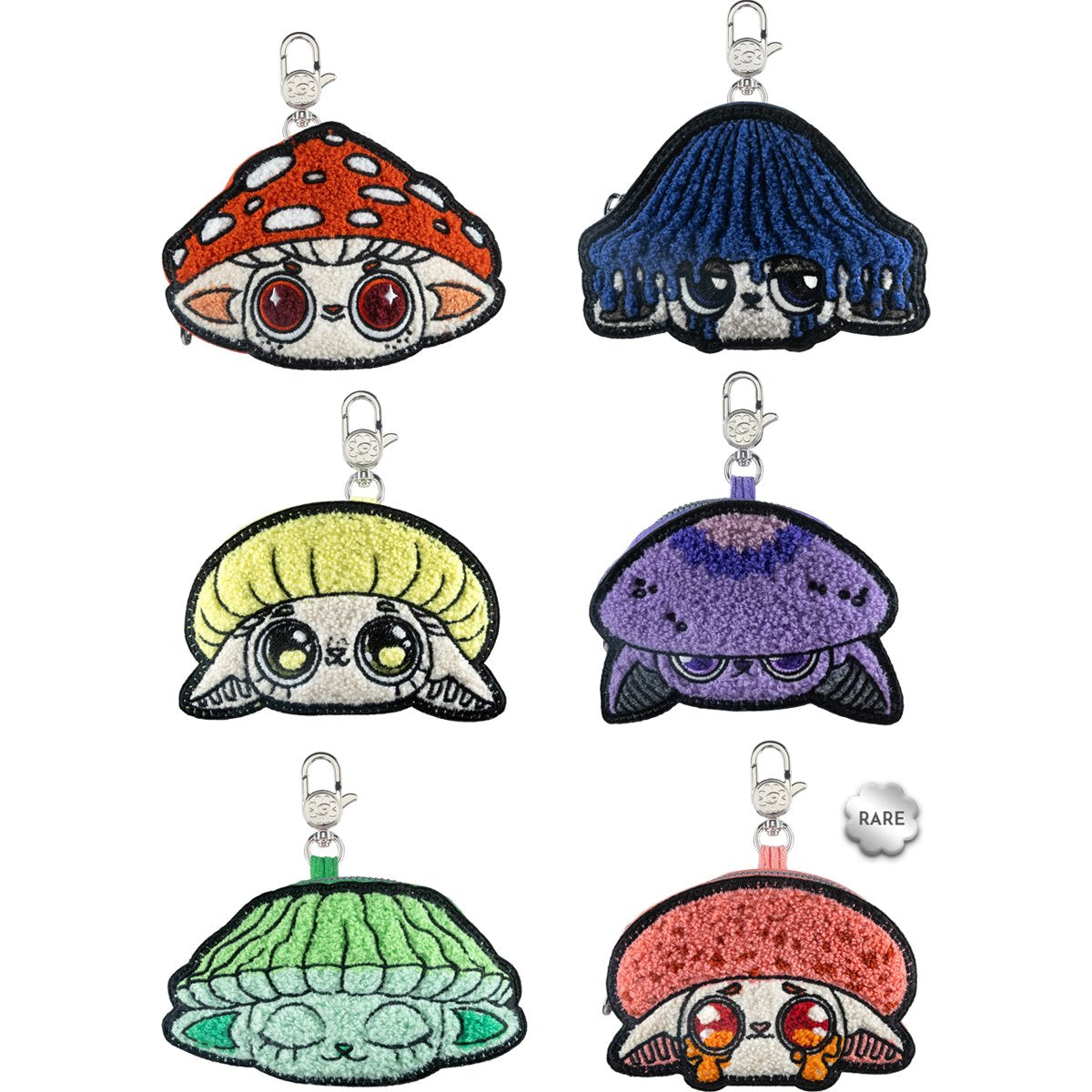 Capkins Mystery Box Shroom Head Coin Bag Case of 12
