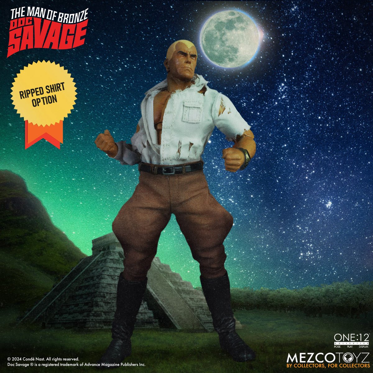 Doc Savage: The Man of Bronze Deluxe Edition One:12 Collective Action Figure