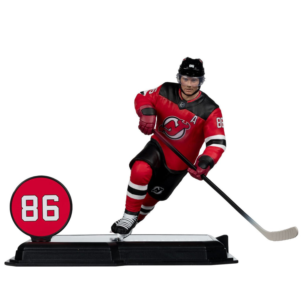 NHL SportsPicks New Jersey Devils Jack Hughes 7-Inch Posed Figure