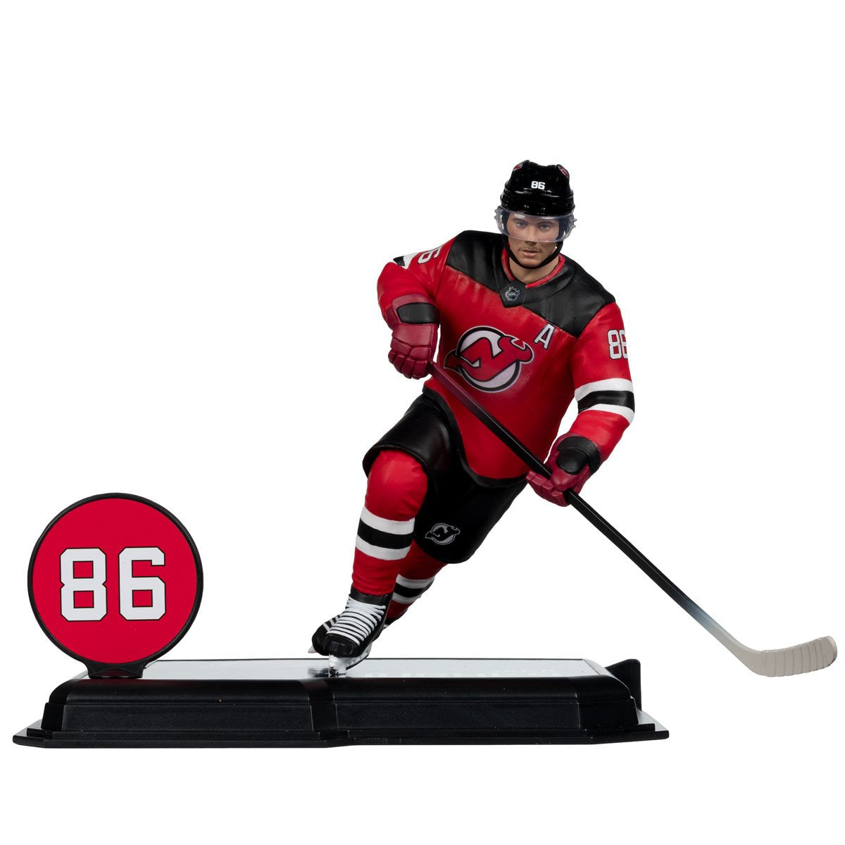 NHL SportsPicks New Jersey Devils Jack Hughes 7-Inch Posed Figure