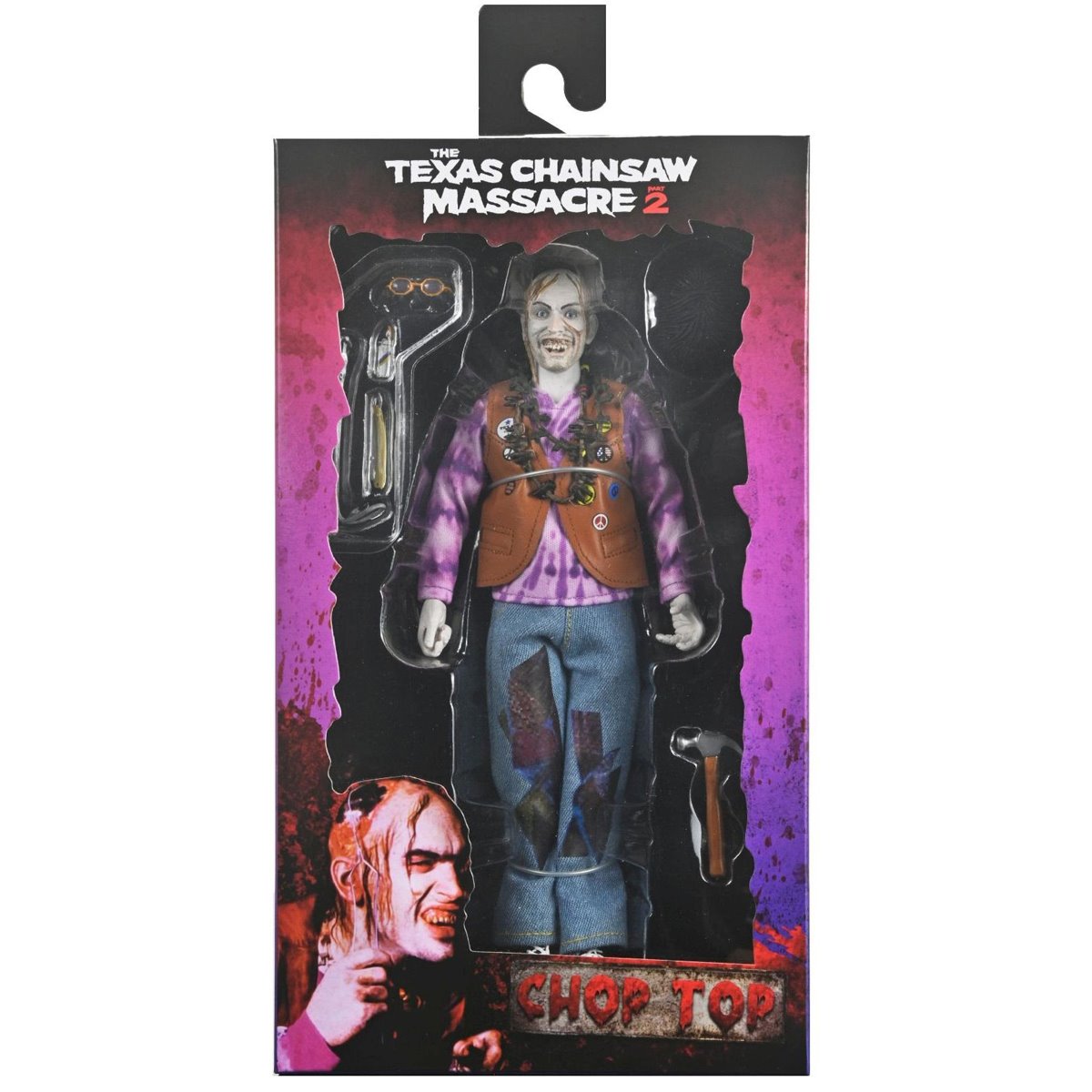 The Texas Chainsaw Massacre 2 Chop Top 8-Inch Clothed Action Figure