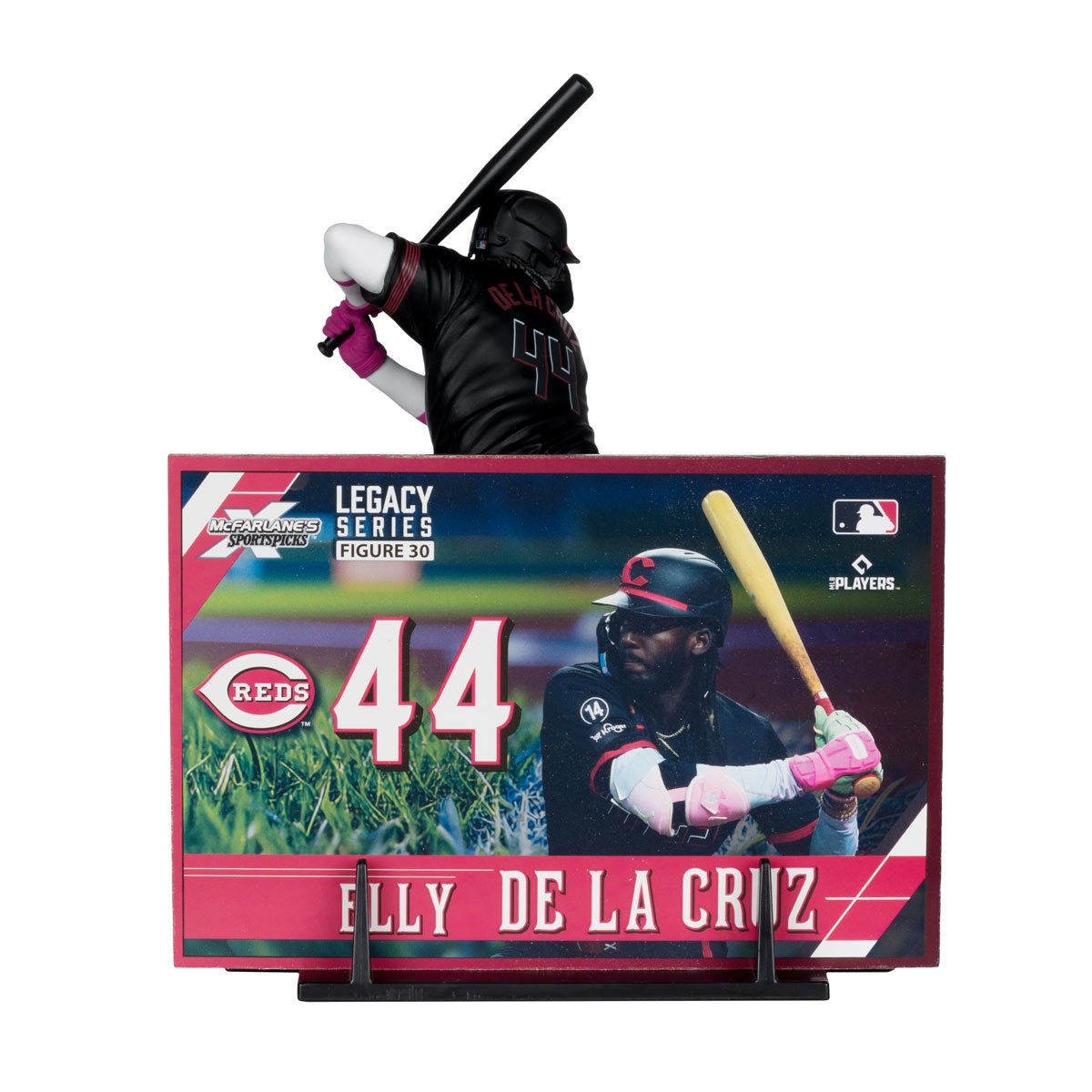 MLB SportsPicks Cincinnati Reds Elly De La Cruz City Connect Jersey 7-Inch Posed Figure