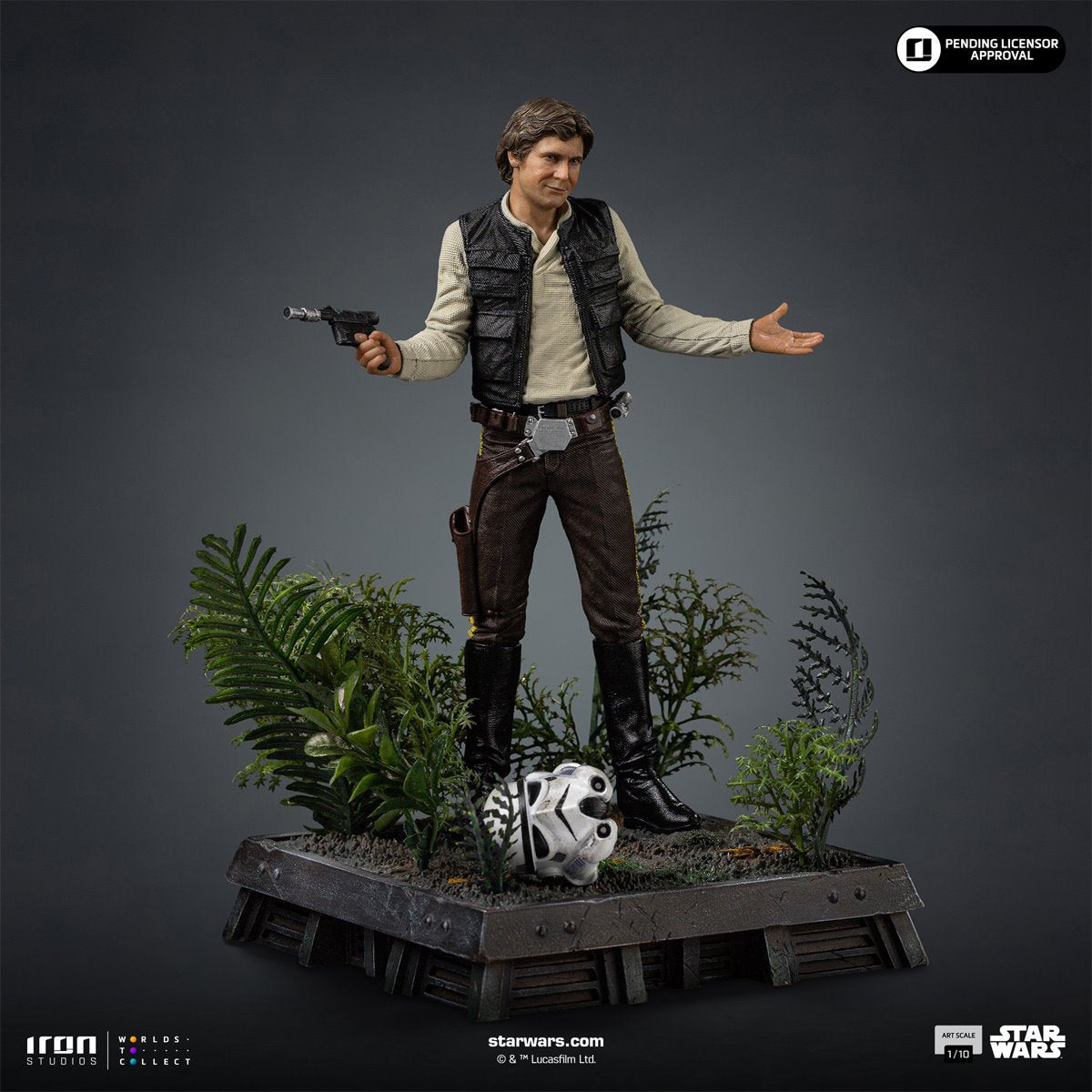 Star Wars: Return of the Jedi Han Solo 1:10 Art Scale Limited Edition Statue