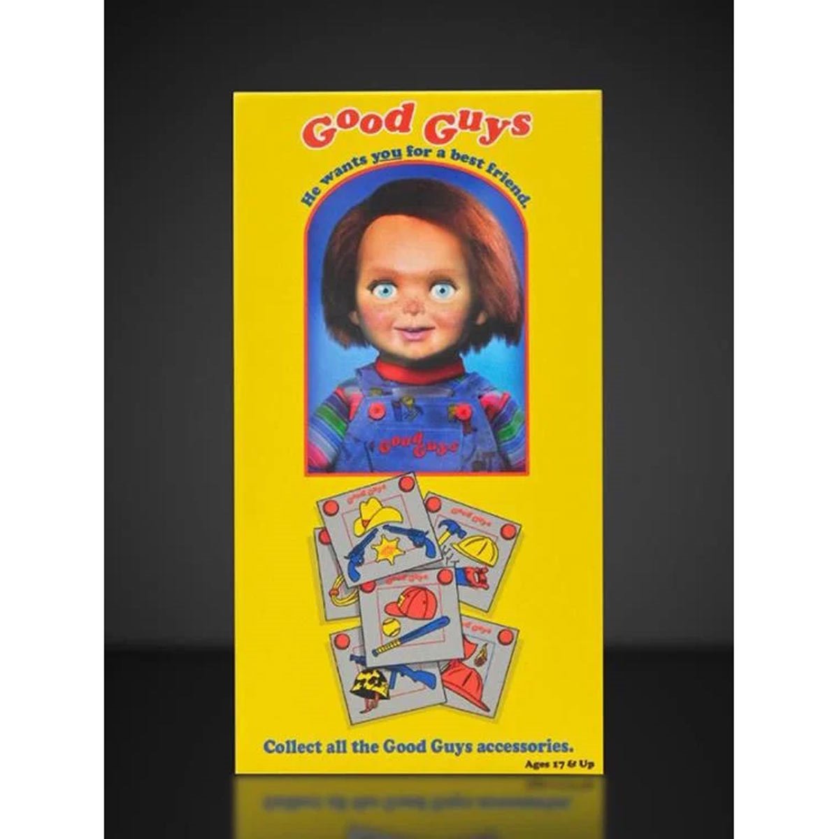 Chucky TV Series Good Guy 7-Inch Scale Action Figure Display Tray of 12