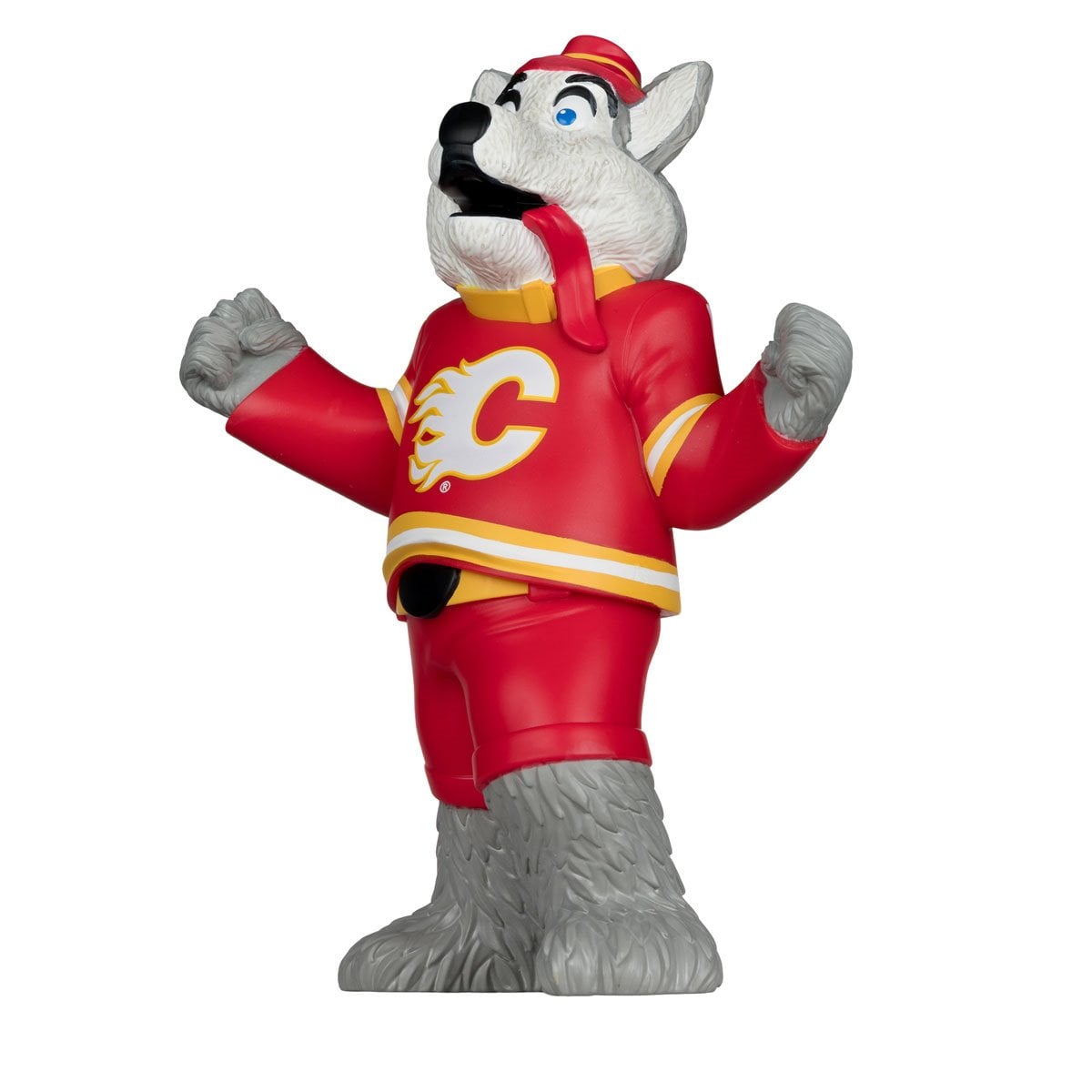 NHL Calgary Flames Harvey the Hound Version 2 Mascot Posed Figure