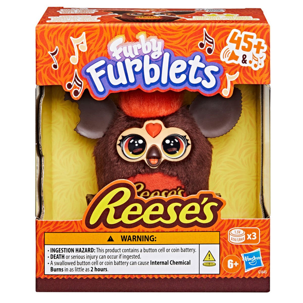 Furby Furblets REESE'S Peanut Butter Cup Mini 3-Inch Plush