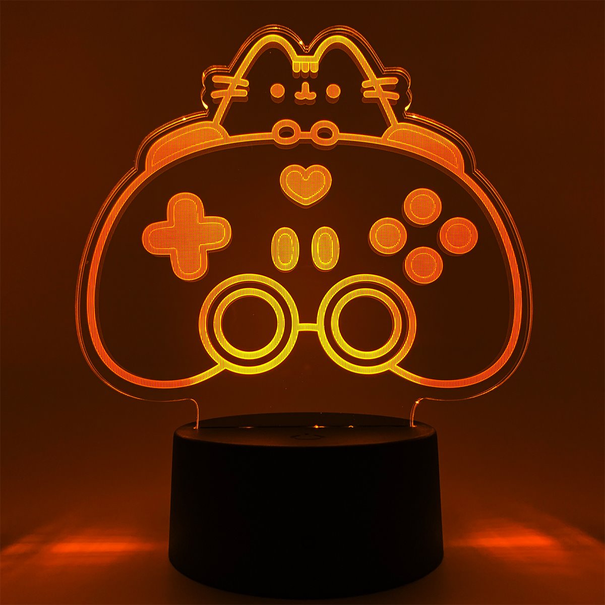 Pusheen Gamer Otaku Lamp