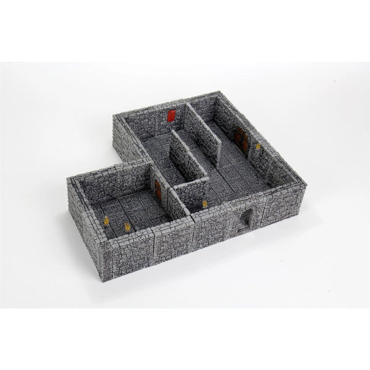 WarLock Tiles Dungeon Tiles II Full Height Stone Walls Expansion Pack