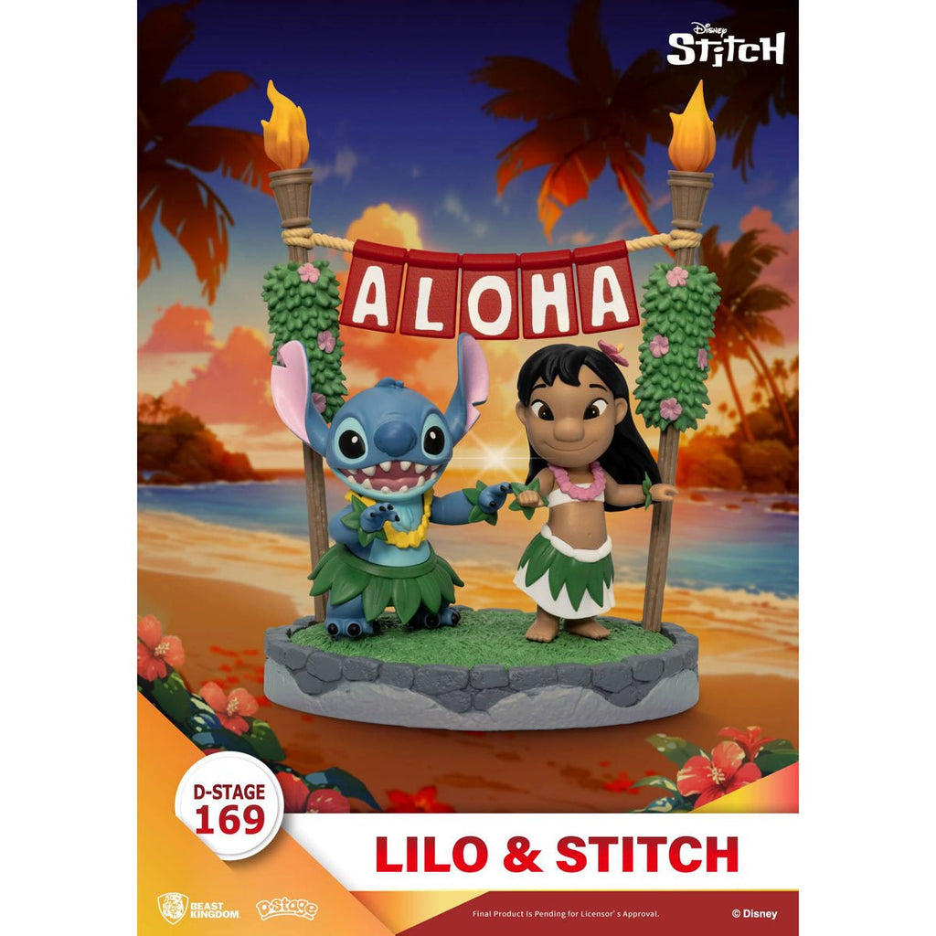 Lilo & Stitch DS-169 D-Stage Statue