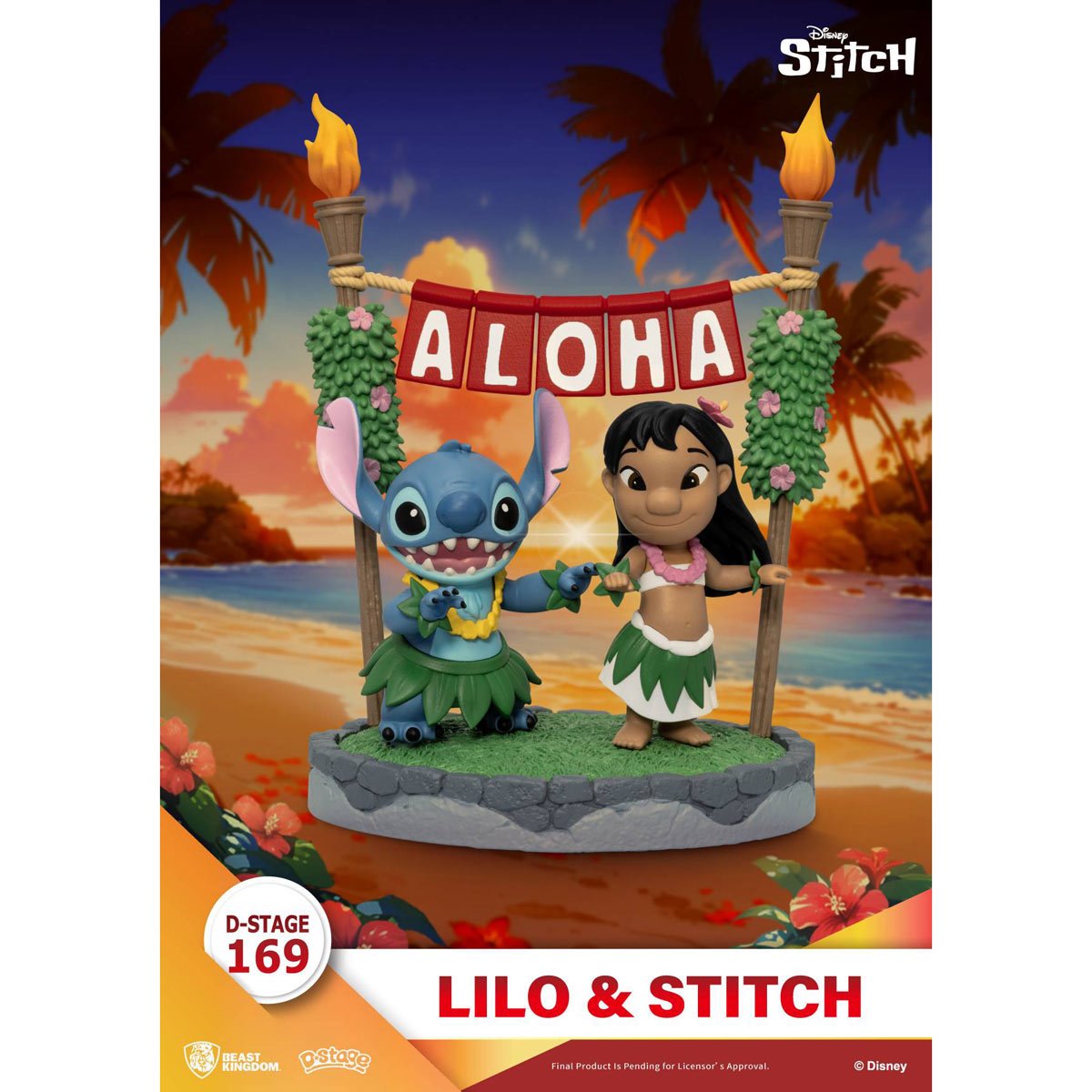 Lilo & Stitch DS-169 D-Stage Statue