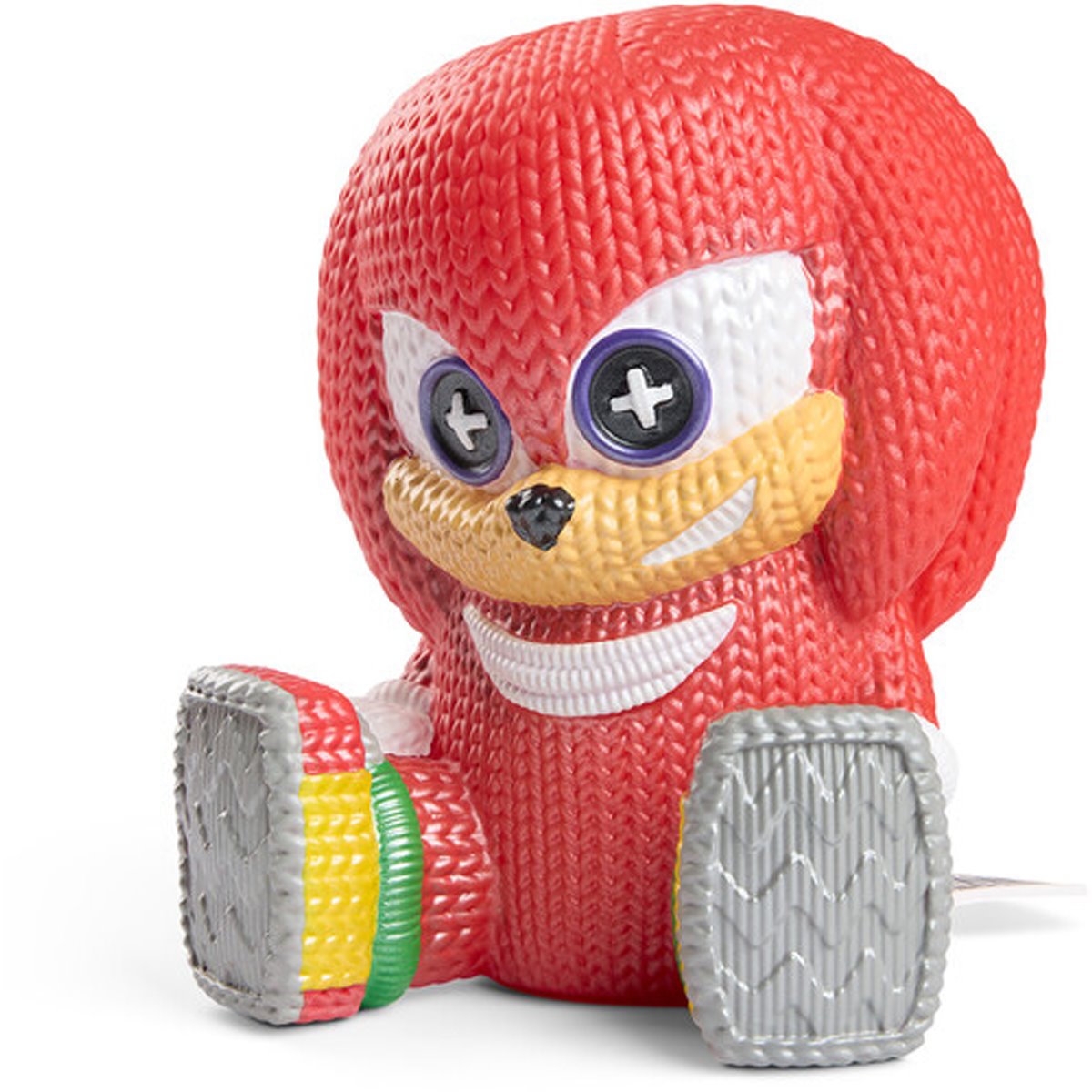 Sonic the Hedgehog Knuckles #302 Metallic Handmade By Robots Vinyl Figure