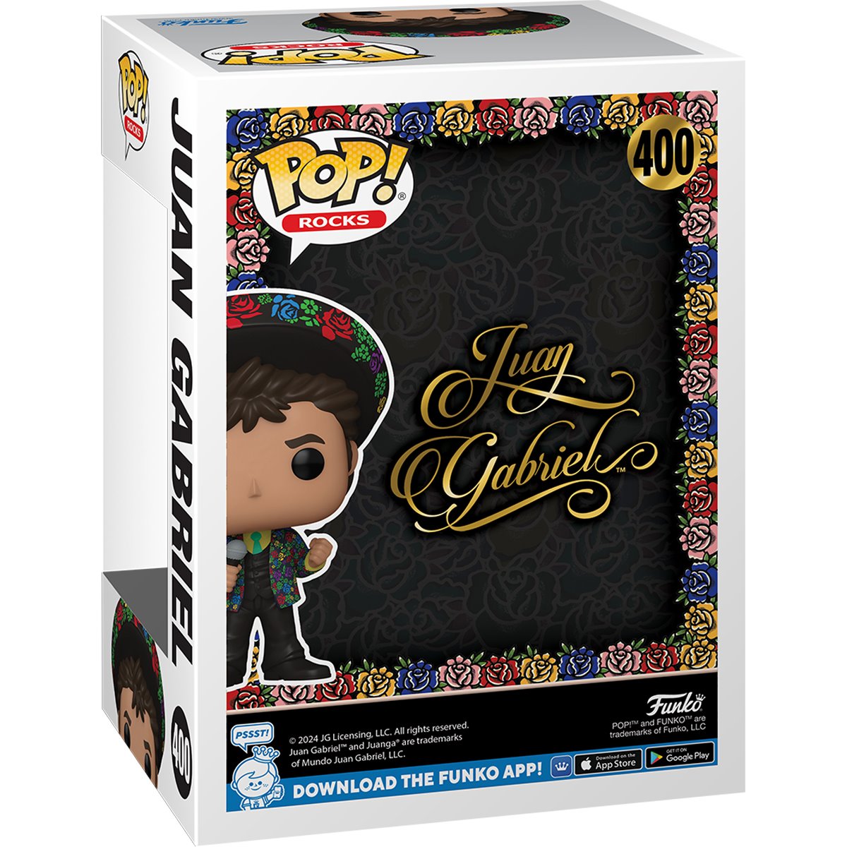 Juan Gabriel Floral Mariachi Funko Pop! Vinyl Figure #400