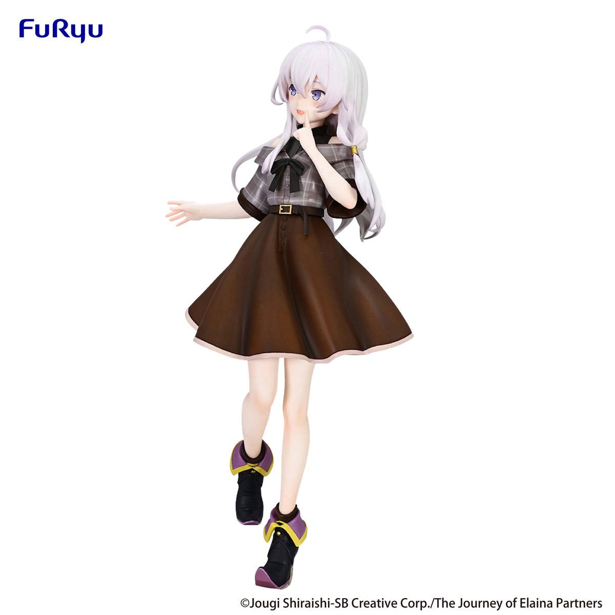 Wandering Witch: The Journey of Elaina Brown Outfit Version Trio-Try-iT Statue