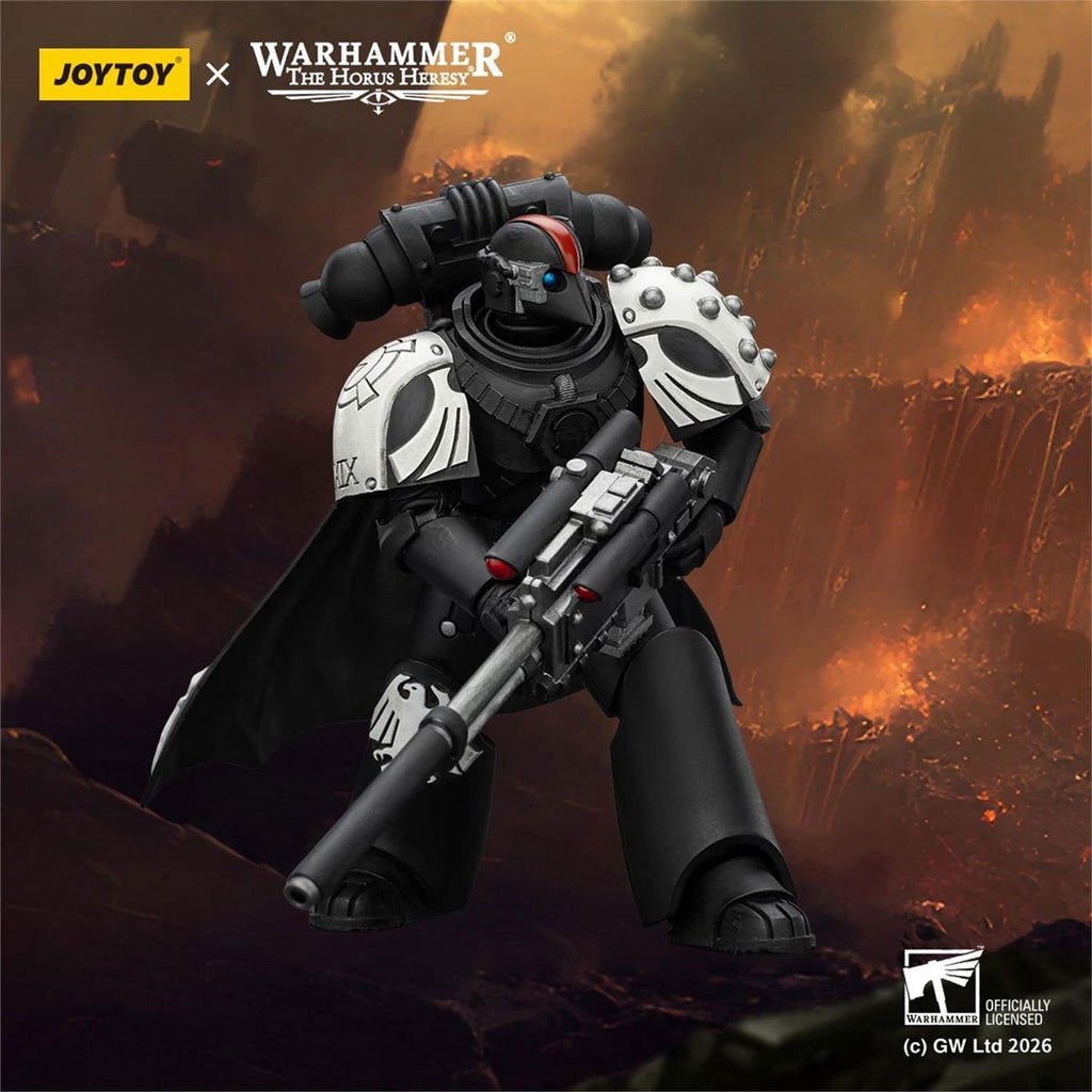 Joy Toy Warhammer The Horus Heresy Raven Guard Mor Deythan Shade with Nemesis Bolt Rifle 1:18 Scale Action Figure