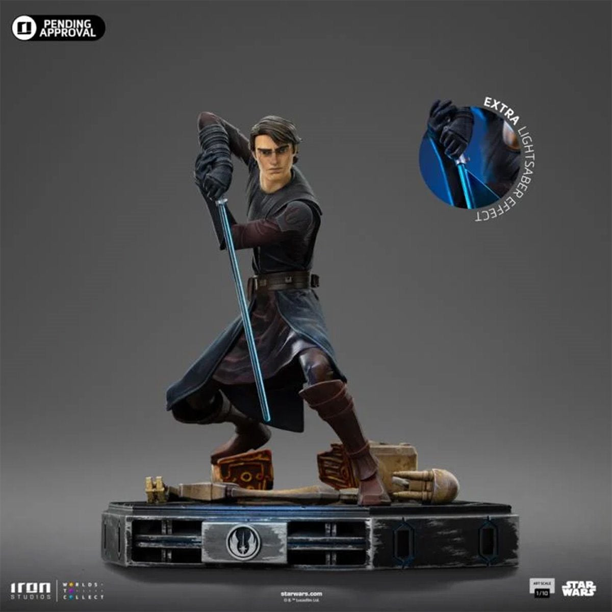 Star Wars: The Clone Wars Anakin Skywalker 1:10 Art Scale Limited Edition Statue
