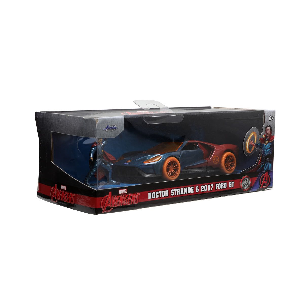 Avengers Doctor Strange Hollywood Rides 2017 Ford GT 1:32 Scale Die-Cast Metal Vehicle with Figure