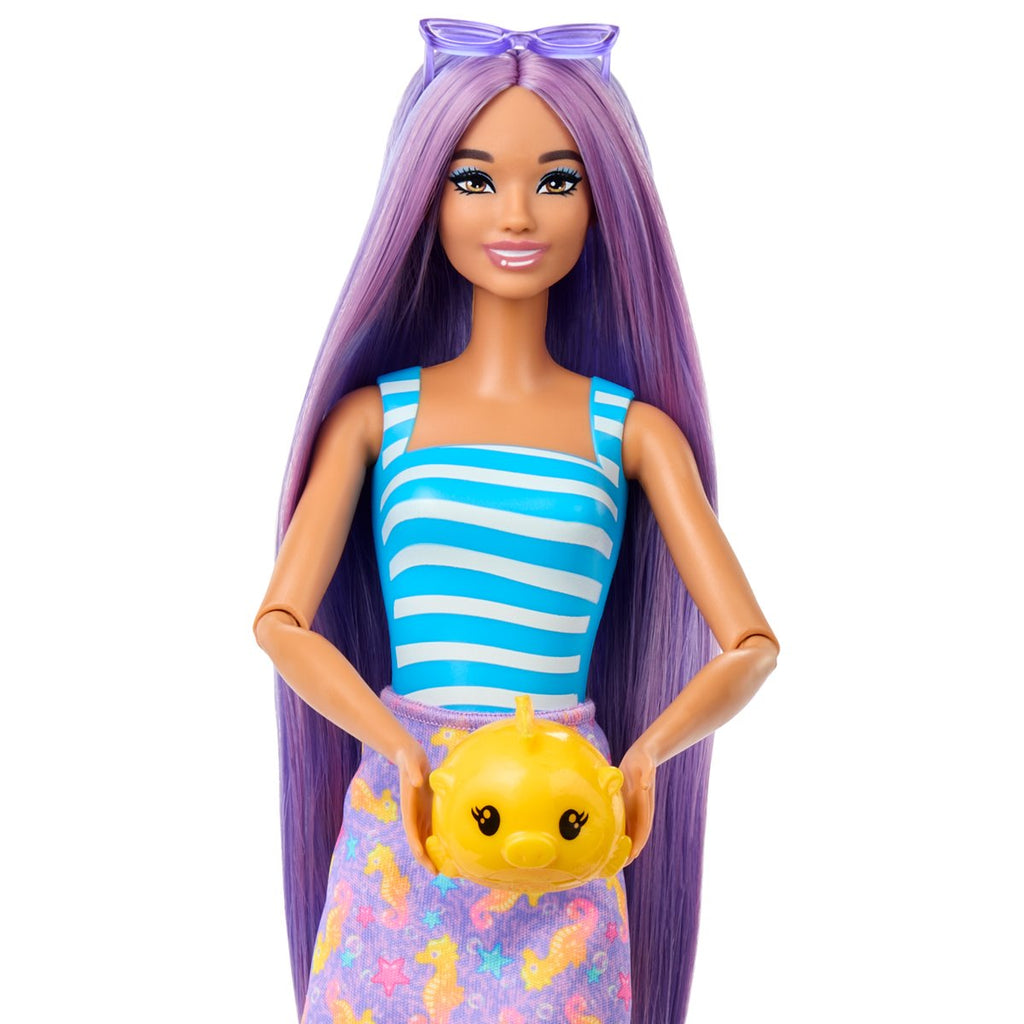 Barbie Pop Reveal Sea Slushy Series Seahorse Doll
