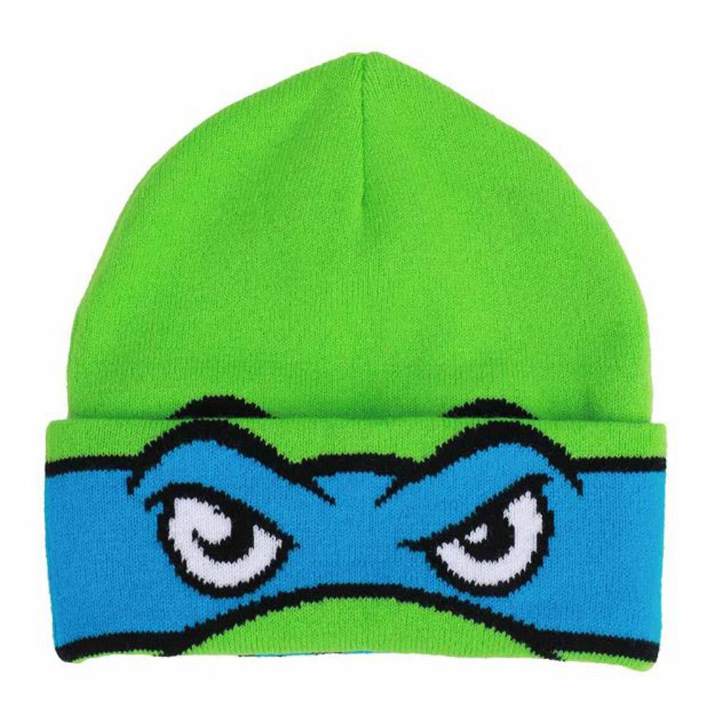 Teenage Mutant Ninja Turtles Leonardo Cosplay Roll Down Beanie