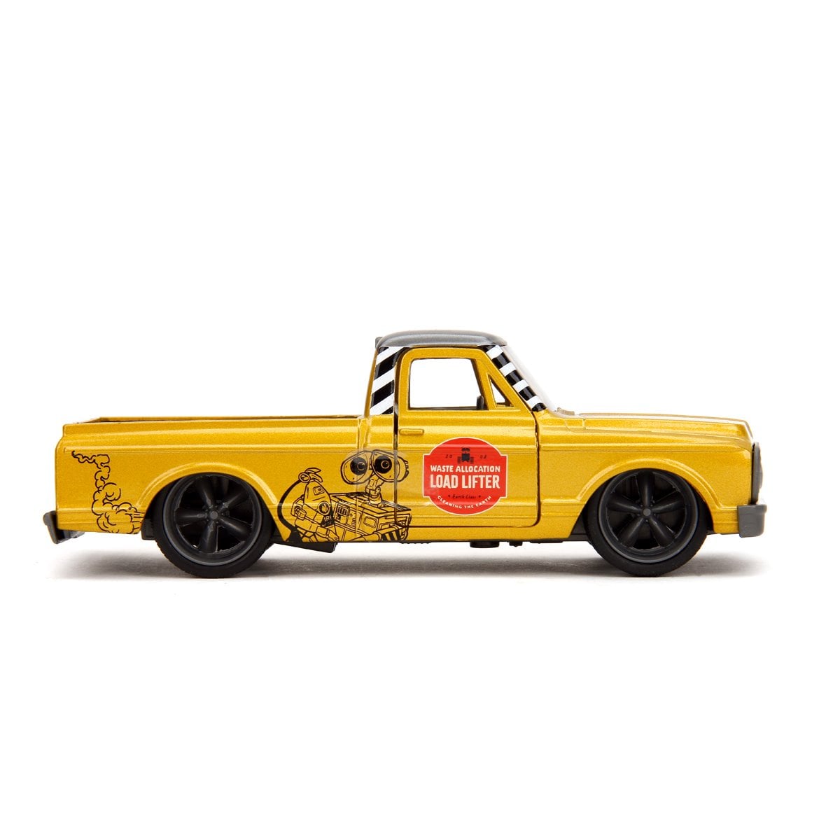 Hollywood Rides Wall-E 1972 Chevrolet Cheyenne 1:32 Scale Die-Cast Metal Vehicle