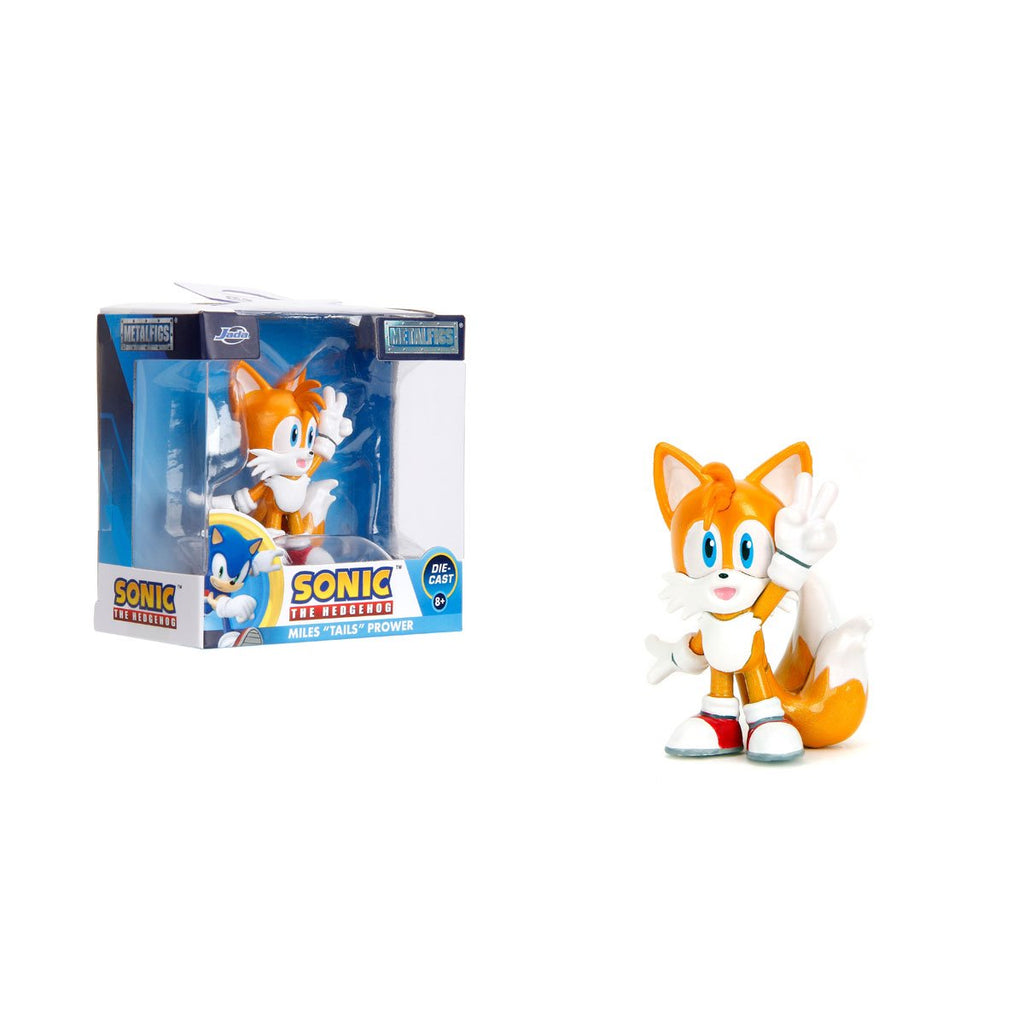 Sonic the Hedgehog Wave 1 MetalFigs 2 1/2-Inch Die-Cast Metal Mini-Figure Set of 4