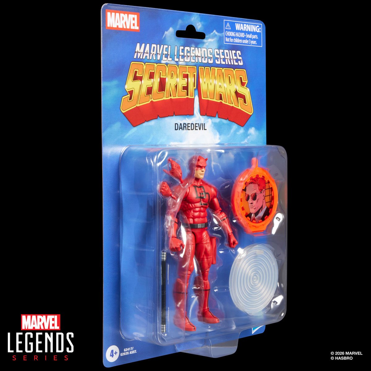 Secret Wars Marvel Legends Series Daredevil 6-Inch Action Figure