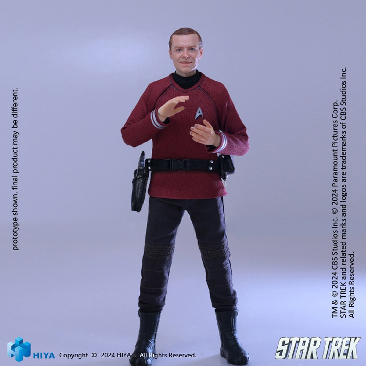 Star Trek 2009 Movie Scotty Exquisite Super 1:12 Scale Action Figure