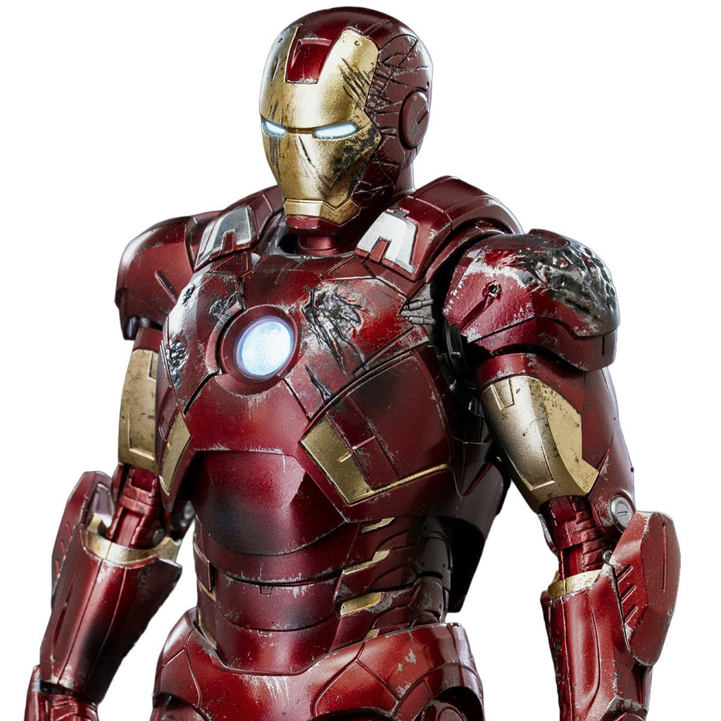 Marvel Studios: The Infinity Saga Iron Man Mark 7 Battle Damaged DLX Action Figure