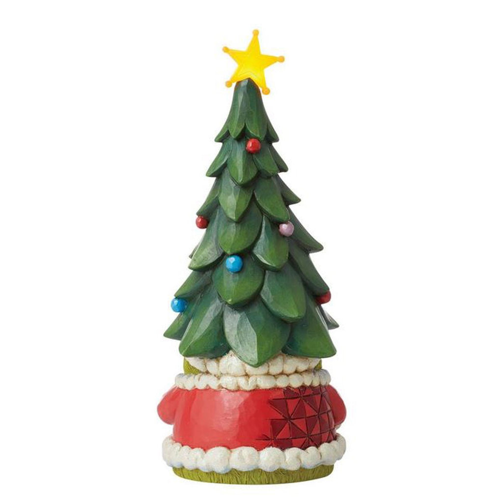 Dr. Seuss Grinch Gnome with Tree Hat By Jim Shore Statue
