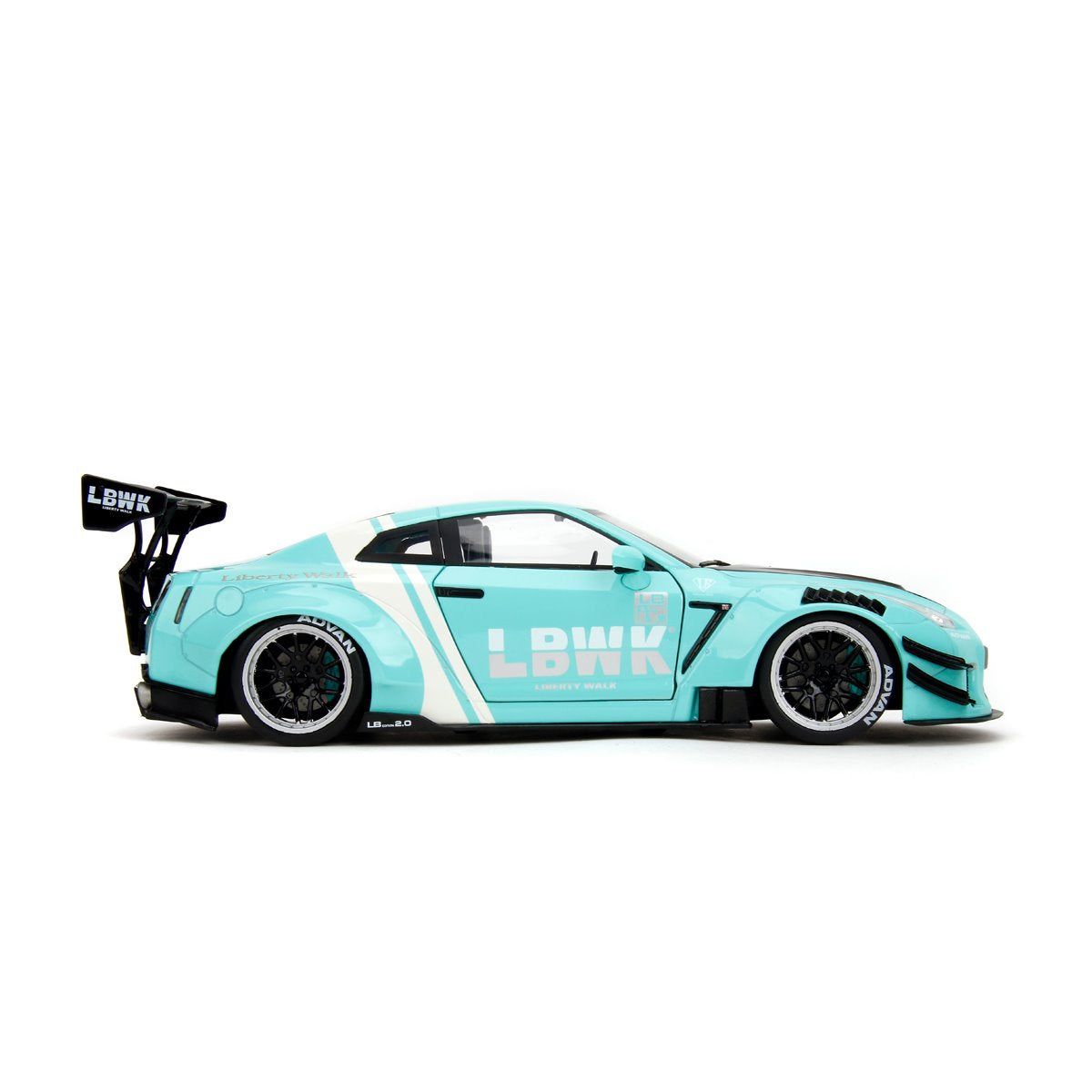Pink Slips Wave 3 Nissan GT-R R35 LBWK Body Kit Type 2.0 1:18 Scale Die-Cast Metal Vehicle