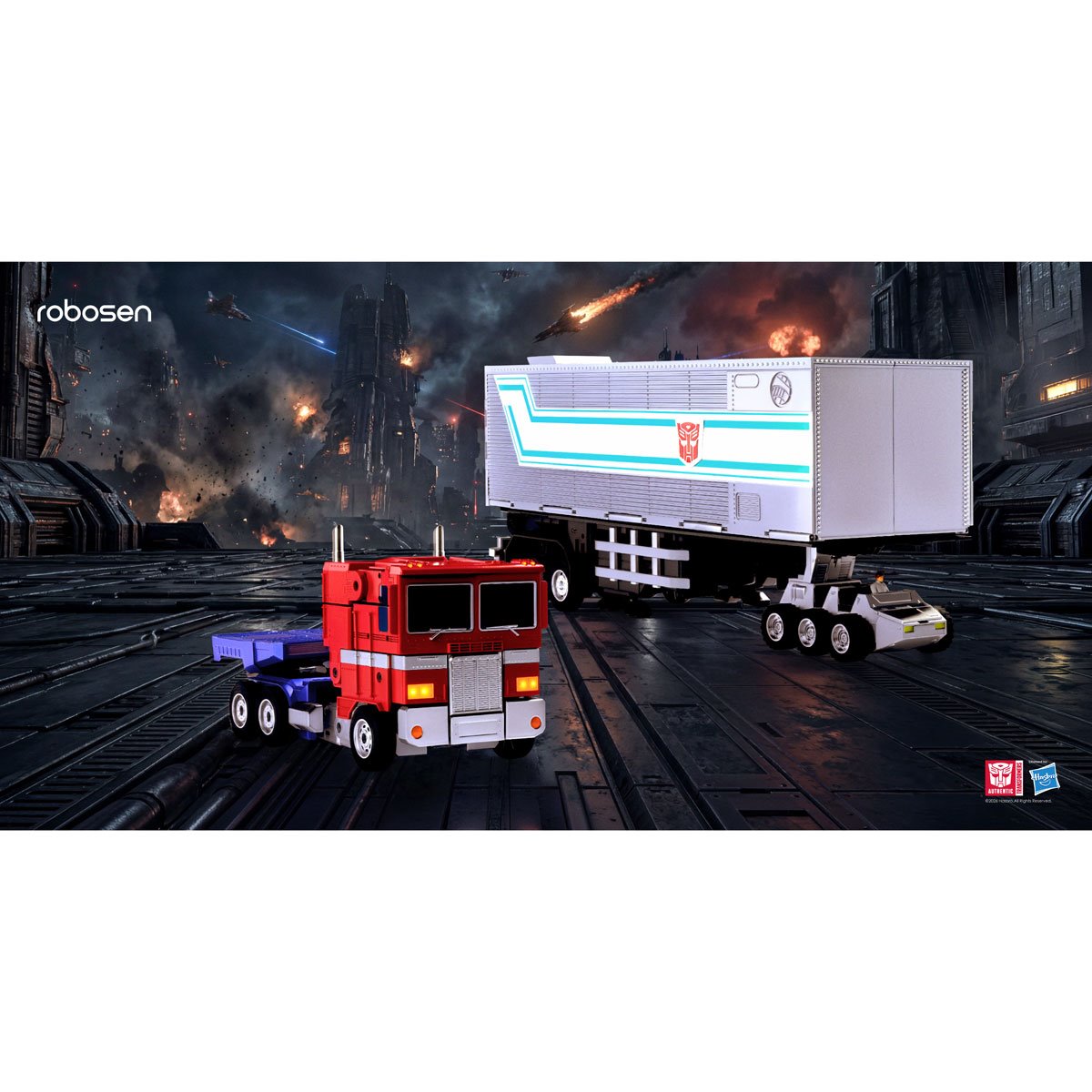 Transformers Optimus Prime Trailer Kit for Robosen Optimus Prime Elite Edition (robot sold separately)