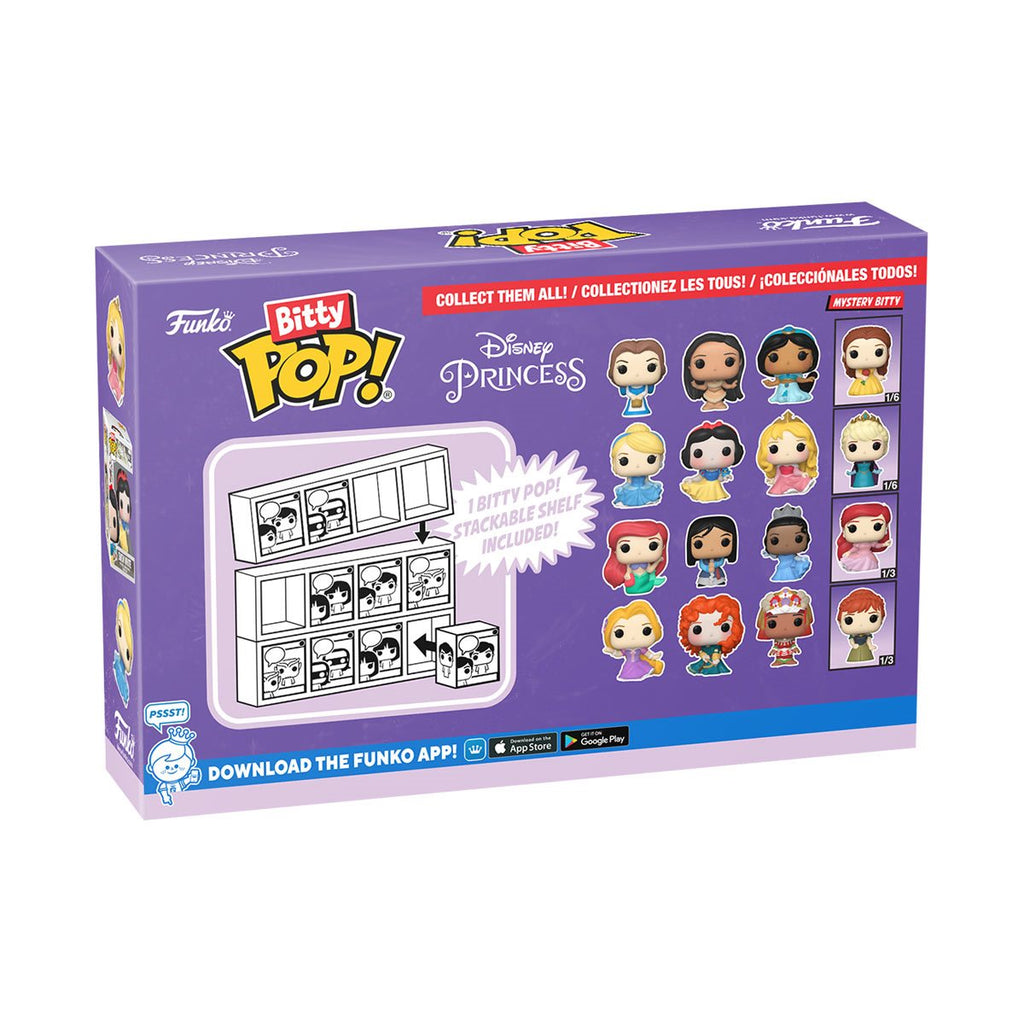 Disney Princesses Belle Funko Bitty Pop! Mini-Figure 4-Pack