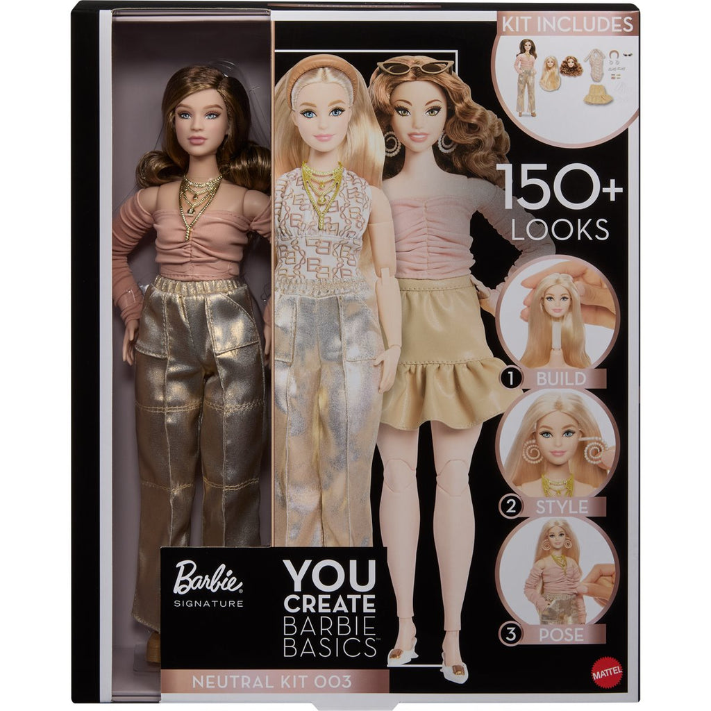 Barbie You Create Barbie Basics Neutral Kit 003 Doll