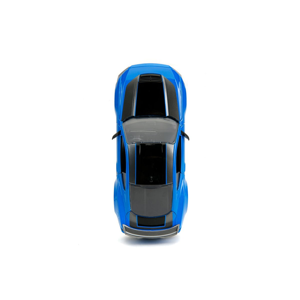 Bigtime Muscle 2024 Blue Ford Mustang Dark Horse 1:24 Scale Die-Cast Metal Vehicle