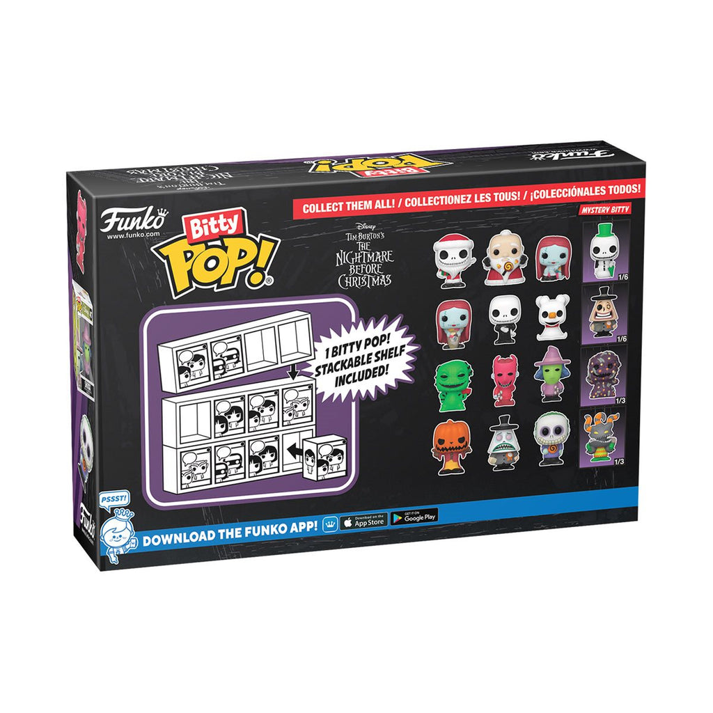 The Nightmare Before Christmas Pumpkin Jack Funko Bitty Pop! Mini-Figure 4-Pack