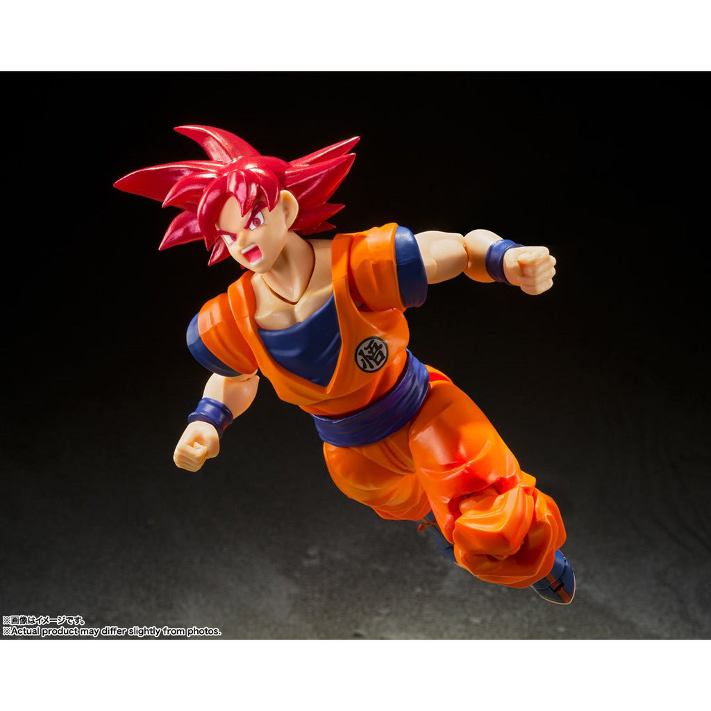 Dragon Ball Super Super Saiyan God Son Goku Instilled with the Light of Righteous Hearts S.H.Figuarts Action Figure