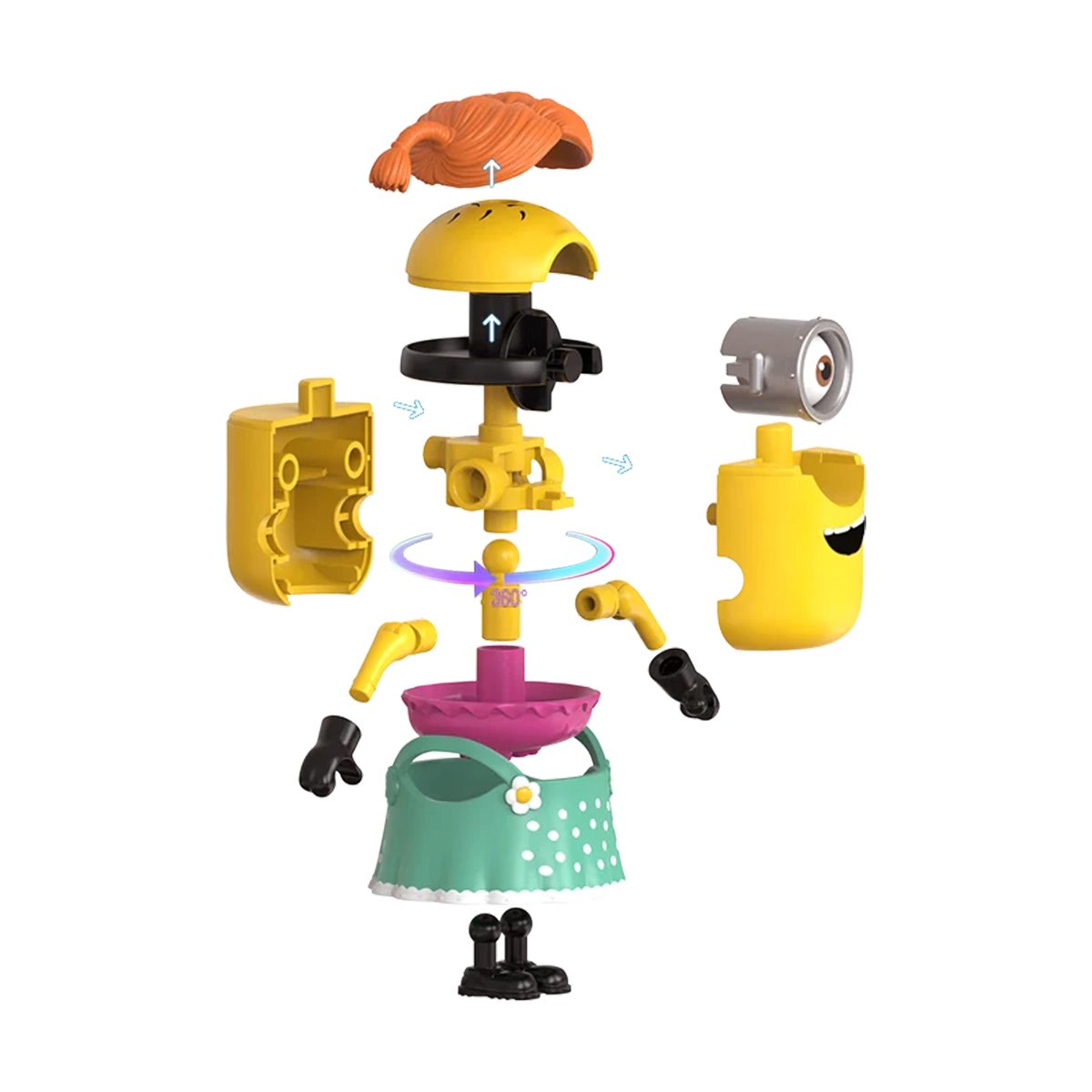 Minions PreCool Wave 2 Celebration Party Mini Model Kit Case of 8