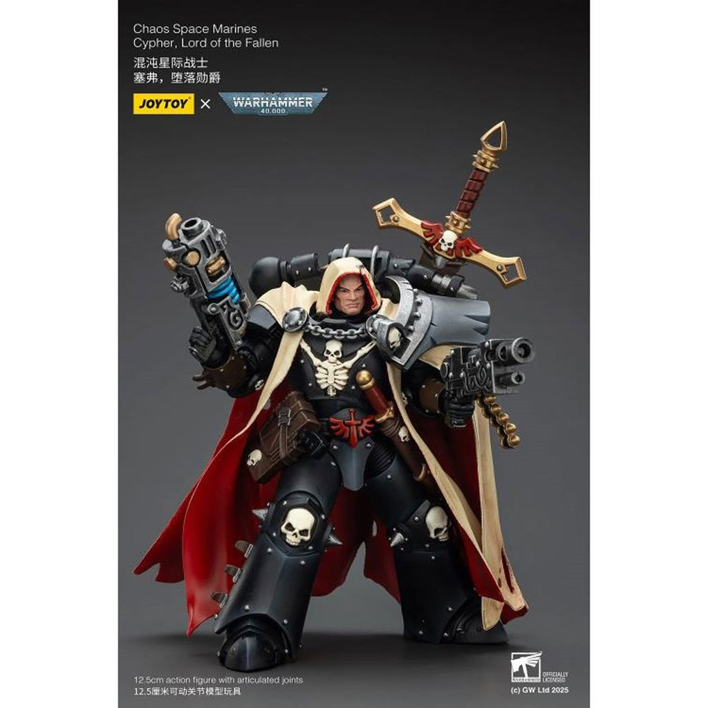 Joy Toy Warhammer 40,000 Space Marines Cypher Lord of the Fallen 1:18 Scale Action Figure