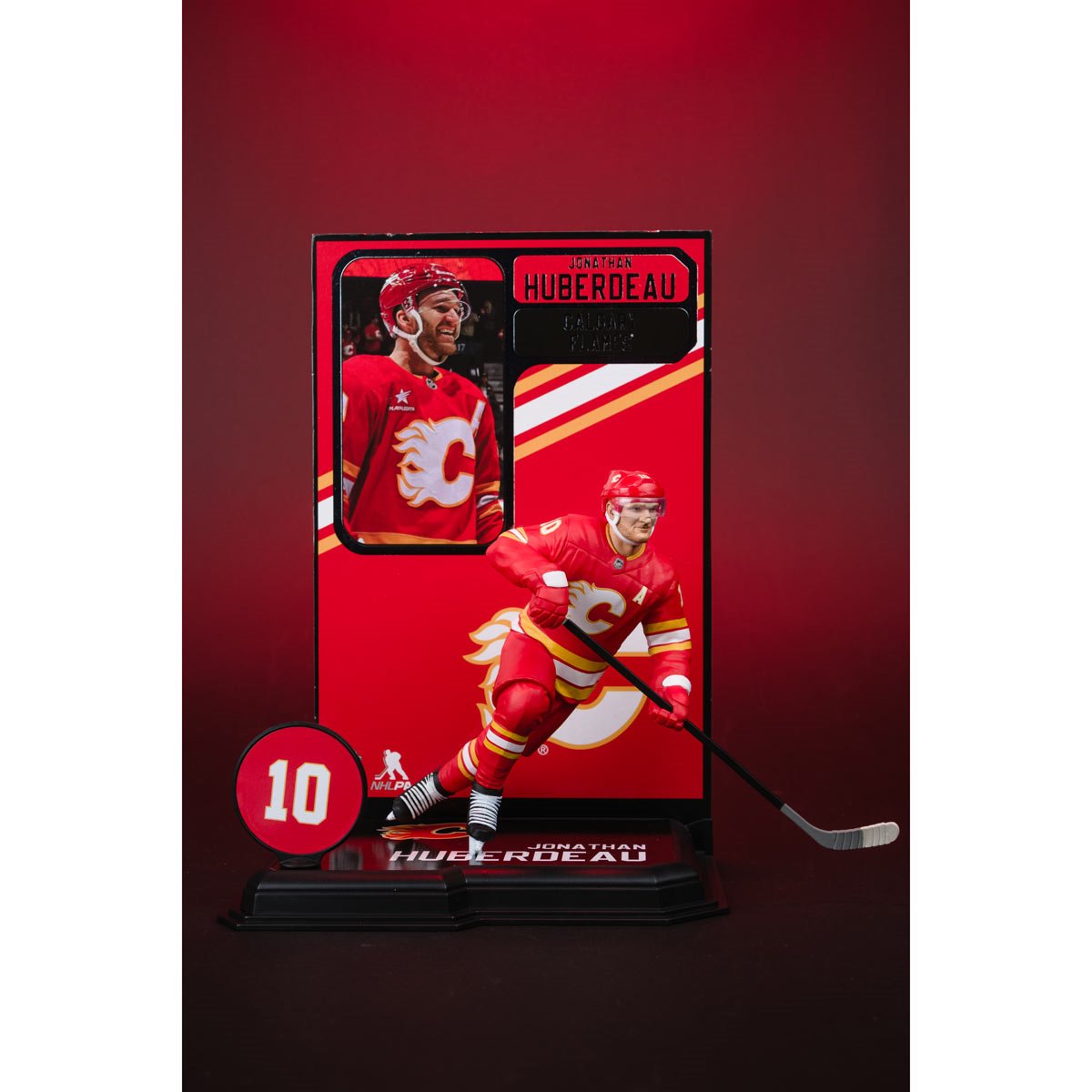 NHL SportsPicks Calgary Flames Jonathan Huberdeau 7-Inch Posed Figure