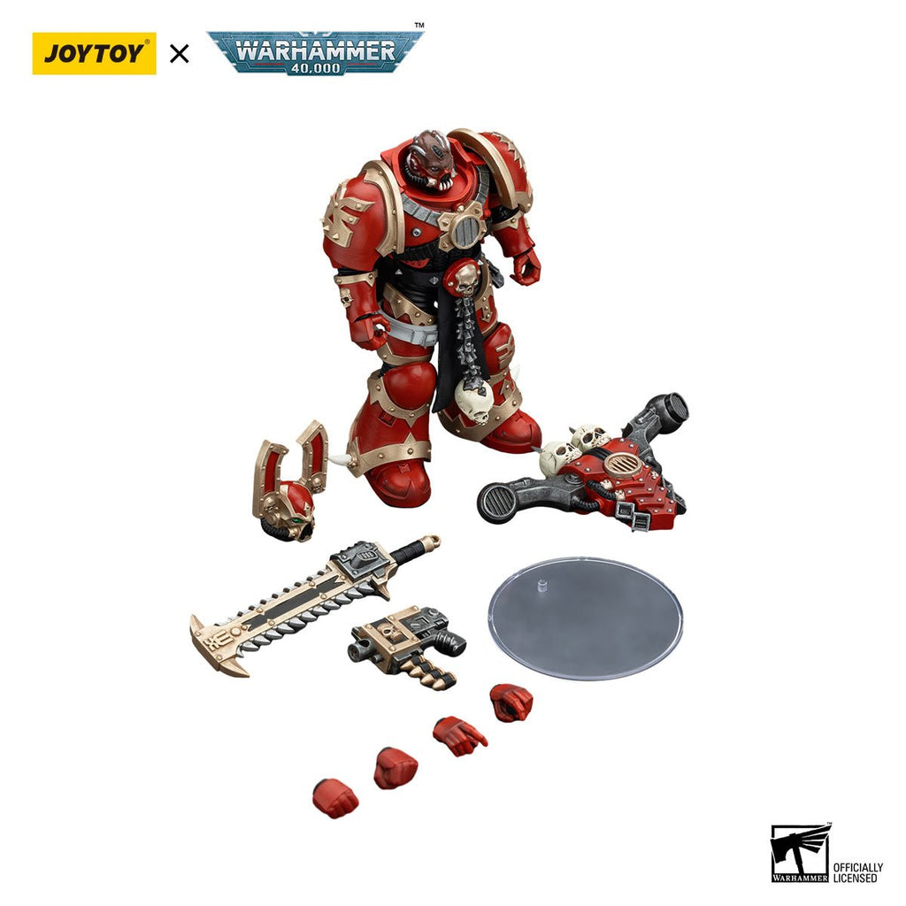Joy Toy Warhammer 40,000 World Eaters Khorne Berzerker 6 1:18 Scale Action Figure