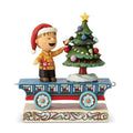 Peanuts Linus Christmas Train Car By Jim Shore Statue