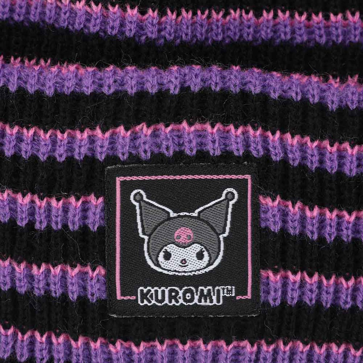 Kuromi and Chococat Cuff Beanies 2-Pack